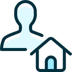 Single Neutral Actions Home_2 Icon from Ultimate Duotone Set