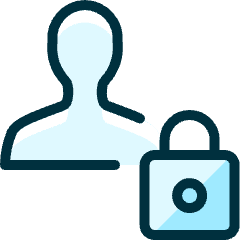Single Neutral Actions Lock_2 Icon from Ultimate Duotone Set