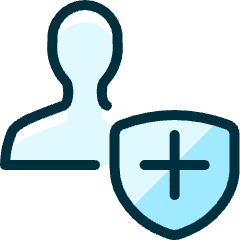 Single Neutral Actions Shield_2 Icon from Ultimate Duotone Set