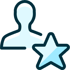 Single Neutral Actions Star_2 Icon from Ultimate Duotone Set