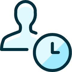 Single Neutral Actions Time_2 Icon from Ultimate Duotone Set