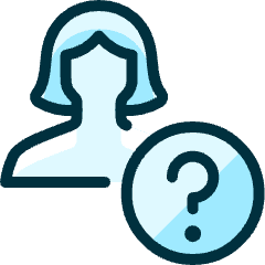 Single Woman Actions Question_2 Icon from Ultimate Duotone Set