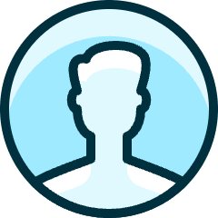 Single Man Circle_2 Icon from Ultimate Duotone Set