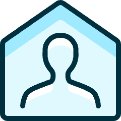 Single Neutral Home_2 Icon from Ultimate Duotone Set