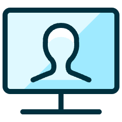 Single Neutral Monitor_1 Icon from Ultimate Duotone Set