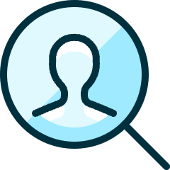 Single Neutral Search_1 Icon from Ultimate Duotone Set