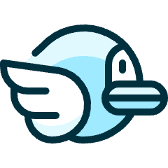 Video Game Flappy Bird Icon from Ultimate Duotone Set