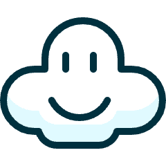 Video Game Mario Cloud Icon from Ultimate Duotone Set
