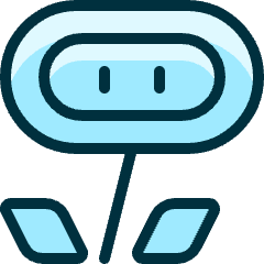 Video Game Mario Flower 2 Icon from Ultimate Duotone Set