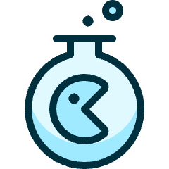 Video Game Pacman 1 Icon from Ultimate Duotone Set