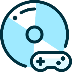 Video Game Disk Controller Icon from Ultimate Duotone Set
