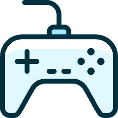 Video Game Xbox Controller Icon from Ultimate Duotone Set