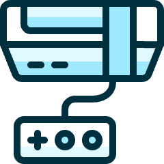 Video Game Console Icon from Ultimate Duotone Set