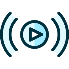 Video Game Logo Streamplay Icon from Ultimate Duotone Set