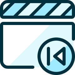 Controls Movie Previous Icon from Ultimate Duotone Set