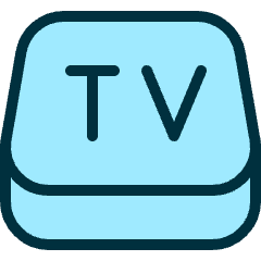 Modern Tv Apple Icon from Ultimate Duotone Set