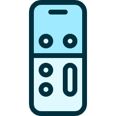 Modern Tv Remote Smart Icon from Ultimate Duotone Set