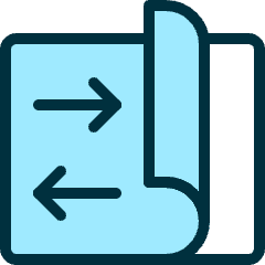 Video Edit Peel Icon from Ultimate Duotone Set