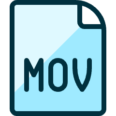 Video File Mov Icon from Ultimate Duotone Set