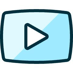 Video Player 1 Icon from Ultimate Duotone Set