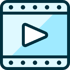 Video Player Movie 2 Icon from Ultimate Duotone Set