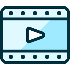 Video Player Movie Icon from Ultimate Duotone Set