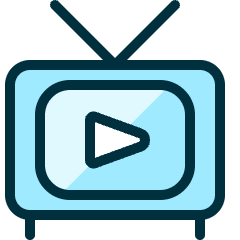 Vintage Tv Watch Icon from Ultimate Duotone Set