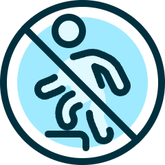 Allowances No Climbing Icon from Ultimate Duotone Set