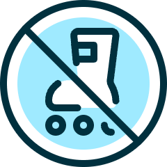 Allowances No Skates Icon from Ultimate Duotone Set