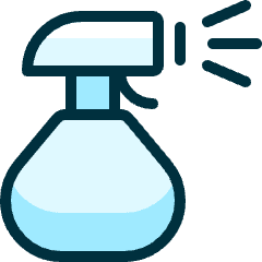 Cleaning Spray Icon from Ultimate Duotone Set