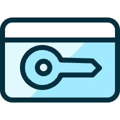 Locker Room Key Icon from Ultimate Duotone Set