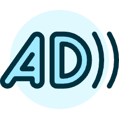 Disability Ad Icon from Ultimate Duotone Set