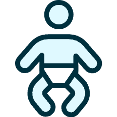 Family Baby Icon from Ultimate Duotone Set