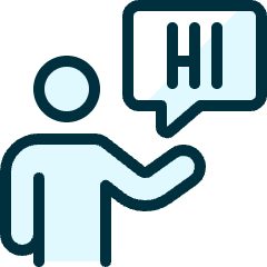 Information Desk Hi Icon from Ultimate Duotone Set