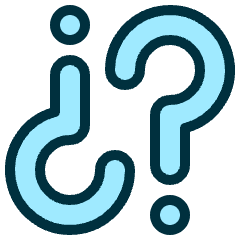 Information Desk Question Help Icon from Ultimate Duotone Set