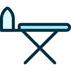 Laundry Iron Board Icon from Ultimate Duotone Set