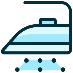 Laundry Iron Water Icon from Ultimate Duotone Set