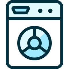 Laundry Machine Icon from Ultimate Duotone Set