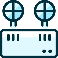 Safety Board Icon from Ultimate Duotone Set