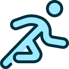Safety Exit Right Icon from Ultimate Duotone Set