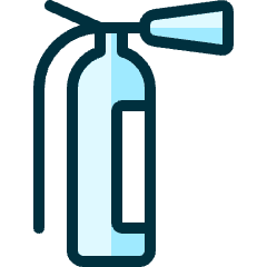 Safety Fire Extinguisher Icon from Ultimate Duotone Set