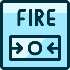 Safety Fire Icon from Ultimate Duotone Set