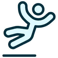 Safety Slippery Icon from Ultimate Duotone Set