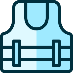 Safety Vest Icon from Ultimate Duotone Set
