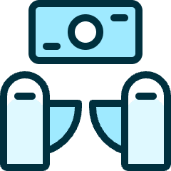 Ticket Pass Icon from Ultimate Duotone Set