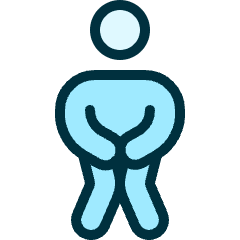 Toilet Need Icon from Ultimate Duotone Set