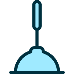 Toilet Unclog Icon from Ultimate Duotone Set