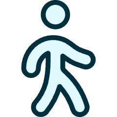 Walking Icon from Ultimate Duotone Set