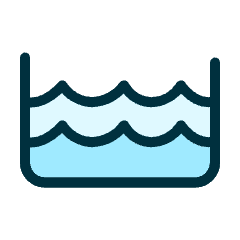 Natural Disaster Water Level Icon from Ultimate Duotone Set