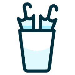 Rain Umbrella Case Icon from Ultimate Duotone Set